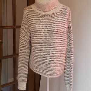 EMORY Park Striped Turtleneck Sweater NWOT